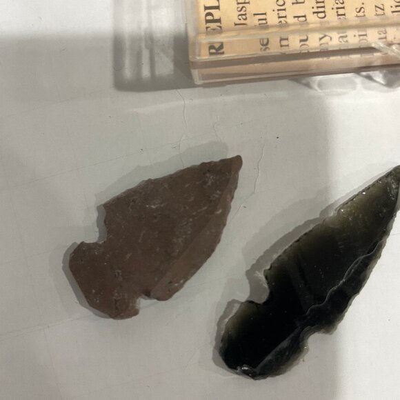 Lot of 4 Replica Arrowheads from Jamestown Settlement / Yorktown Victory Center - Picture 2 of 10